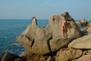 Sarka in On The Rocks 2 gallery from EROTICBEAUTY by Charles Hollander - #15