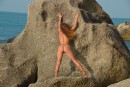 Sarka in On The Rocks 2 gallery from EROTICBEAUTY by Charles Hollander - #9