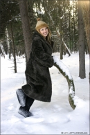 Svetlana in Winter Angels gallery from MPLSTUDIOS by Alexander Lobanov - #8
