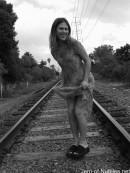 Lindsay in Railroad gallery from NUBILES - #1