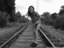 Lindsay in Railroad gallery from NUBILES - #5