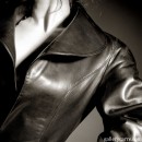 Ysa in Leather Coat gallery from GALLERY-CARRE by Didier Carre - #1