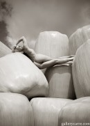 Angelina in In The Straw gallery from GALLERY-CARRE by Didier Carre - #12