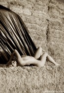 Angelina in In The Straw gallery from GALLERY-CARRE by Didier Carre - #8
