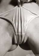 Sandra in Gold  Panty gallery from GALLERY-CARRE by Didier Carre - #2