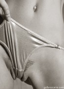 Sandra in Gold  Panty gallery from GALLERY-CARRE by Didier Carre - #3