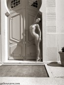Janine May in At The Door gallery from GALLERY-CARRE by Didier Carre - #5