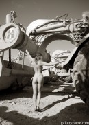 Mia in Trucks gallery from GALLERY-CARRE by Didier Carre - #4