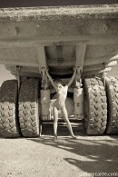 Mia in Trucks gallery from GALLERY-CARRE by Didier Carre - #3
