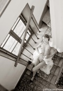 Melissa in On The Stairway gallery from GALLERY-CARRE by Didier Carre - #6