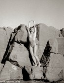 Saskia in On The Rocks gallery from GALLERY-CARRE by Didier Carre - #3