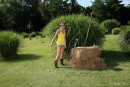 Franziska Facella in Hay There gallery from ALS SCAN - #8