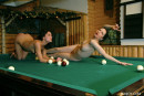 Julie & Marliece in Billiard Lessons gallery from FEMJOY by Stripy Elephant - #11