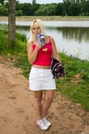 Tereza F in Tereza going for a little private picnic gallery from CLUBSEVENTEEN - #1