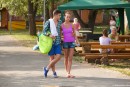 Eveline getting fucked on camping site gallery from CLUBSEVENTEEN - #12
