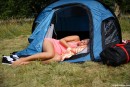 Naomi I in Naomi masturbates in a tent gallery from CLUBSWEETHEARTS - #11