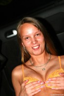 Elena D in Young Elena pleases herself in a parking lot gallery from CLUBSWEETHEARTS - #11