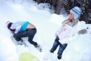 Christine D & Ella B in Winter Special 12 gallery from CLUBSEVENTEEN - #9