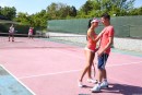 Ana Rose & Antonia Sainz in Horny mixed double tennis match video from CLUBSEVENTEEN - #1