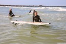 Vanda L & Naomi I & Jessie C & Daniella C in The hottest surfer chicks video from CLUBSEVENTEEN - #1