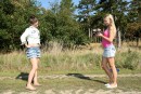 Viktoria A in Viktoria masturbating outdoors video from CLUBSWEETHEARTS - #8