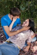 Viki A in Young Amateur Couple Fucking Outdoor gallery from CLUBSEVENTEEN - #1