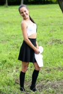 Evelyn I in Flat Chested Teen Masturbating Outdoors gallery from CLUBSEVENTEEN - #7