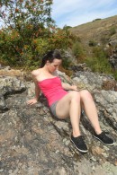 Kristy Black in Masturbating In Nature gallery from CLUBSEVENTEEN - #15