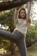Alex Mae In Upscale Park gallery from ZISHY by Zach Venice - #4