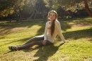 Alex Mae In Upscale Park gallery from ZISHY by Zach Venice - #9