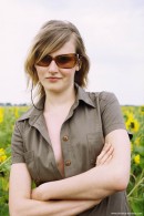 Lenna in Sunglases And Sunflowers gallery from ERROTICA-ARCHIVES by Erro - #1