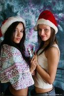 Vika And Kamilla in Merry Christmas gallery from MPLSTUDIOS by Alexander Fedorov - #11