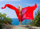 Adele in Red Silk gallery from MY NAKED DOLLS by Tony Murano - #12