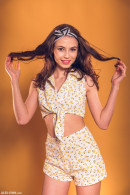 Hilary in Yellow Mood gallery from ALEX-LYNN by Alex Lynn - #6