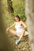 Anabelle in Busty Teen Toying Herself In Nature gallery from CLUBSEVENTEEN - #10