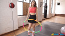 Katie Louise in Naked Hula Hoop gallery from BOPPINGBABES - #1