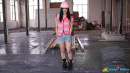 Chloe Lovette in Building Site Striptease gallery from BOPPINGBABES - #3