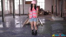 Chloe Lovette in Building Site Striptease gallery from BOPPINGBABES - #6