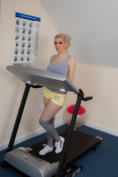 Holly M in Treadmill TITS! gallery from WANKITNOW - #4