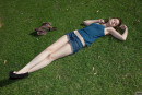 Lindsay Bare Walks In The Park gallery from ZISHY by Zach Venice - #12