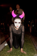 Emily Grey in Gabrielle Klein Halloween Recap gallery from ZISHY by Zach Venice - #1