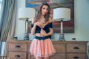 Mila Azul in Pink Skirt gallery from ALEX-LYNN by Alex Lynn - #4