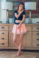 Mila Azul in Pink Skirt gallery from ALEX-LYNN by Alex Lynn - #5