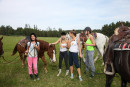 Nicoletta H & Cindy F & Susan G & Nessy in Naked Horse Riding gallery from CLUBSEVENTEEN - #8