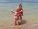 Eleanor S & Kerry T in All In Pink gallery from REALBIKINIGIRLS - #1