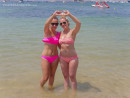 Eleanor S & Kerry T in All In Pink gallery from REALBIKINIGIRLS - #4