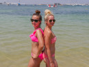 Eleanor S & Kerry T in All In Pink gallery from REALBIKINIGIRLS - #5