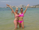 Eleanor S & Kerry T in All In Pink gallery from REALBIKINIGIRLS - #6