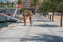 Laura T & Lucy C in Topless At The Marina gallery from REALBIKINIGIRLS - #7