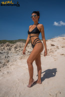 Kym C in Black Strappy Topless gallery from REALBIKINIGIRLS - #2